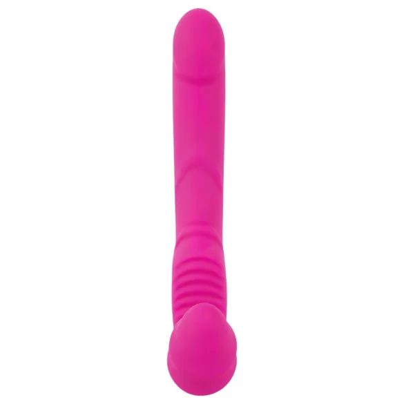 You2Toys - Double2Teaser - vibrador com arnês sem tiras (rosa)