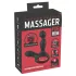 You2Toys - vibrador próstata rotativo aquecedor - silicone preto
