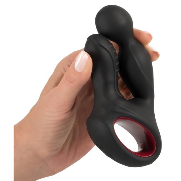 You2Toys - vibrador próstata rotativo aquecedor - silicone preto