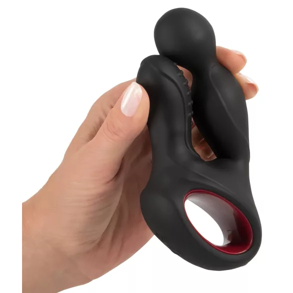 You2Toys - vibrador próstata rotativo aquecedor - silicone preto
