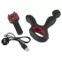 You2Toys - vibrador próstata rotativo aquecedor - silicone preto