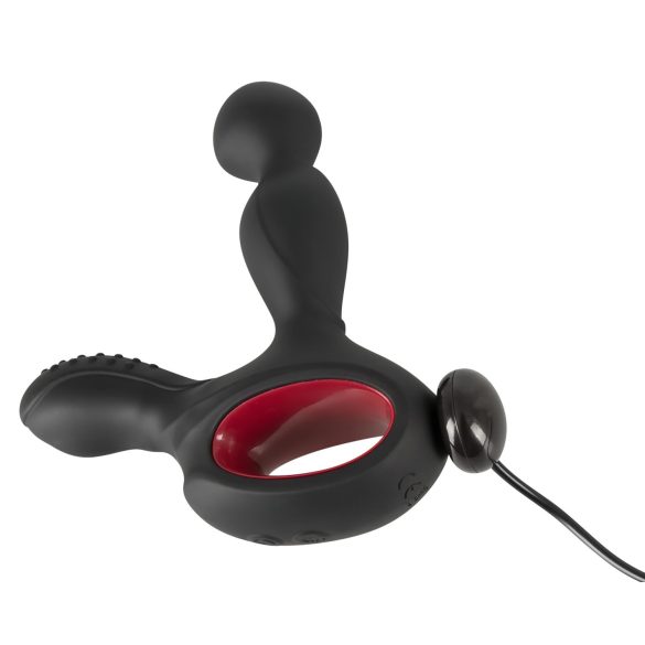 You2Toys - vibrador próstata rotativo aquecedor - silicone preto