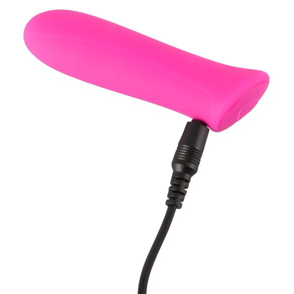 Smile - vibrador bullet potente recarregável pequeno - silicone rosa