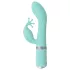 Pillow Talk Kinky - vibrador G-spot recarregável com 2 motores (turquesa)