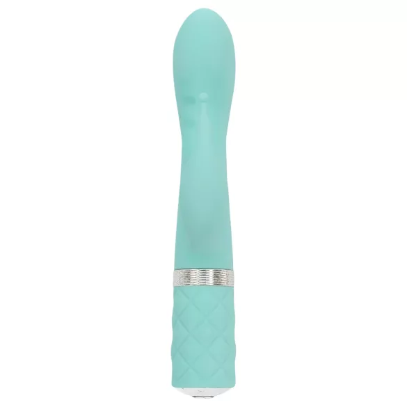Pillow Talk Kinky - vibrador G-spot recarregável com 2 motores (turquesa)
