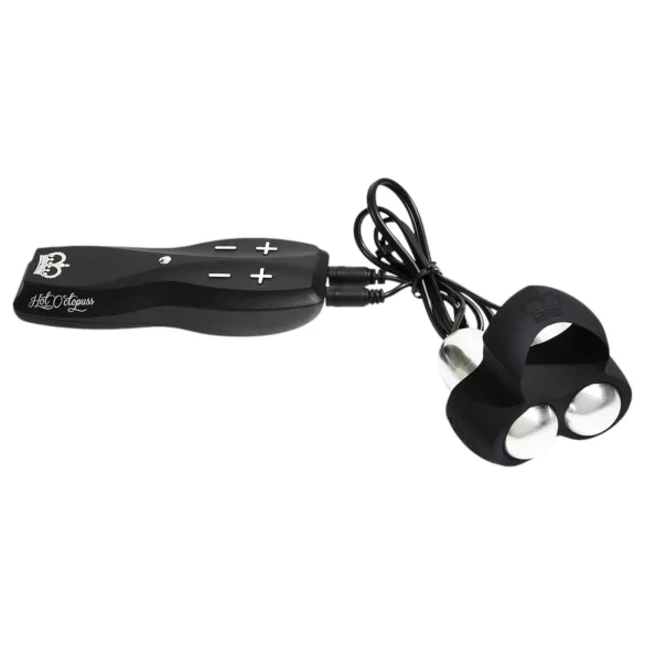 HOT Octopuss JETT - vibrador peniano duplo motor - silicone preto