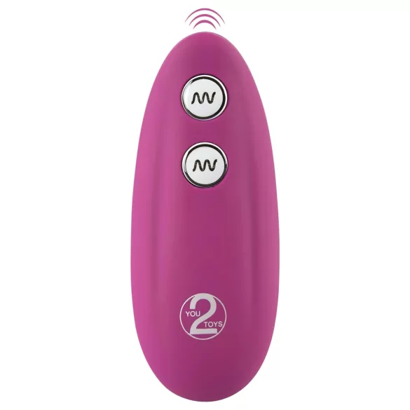 VibePad - vibrador almofada com 2 motores e controle remoto - lilás