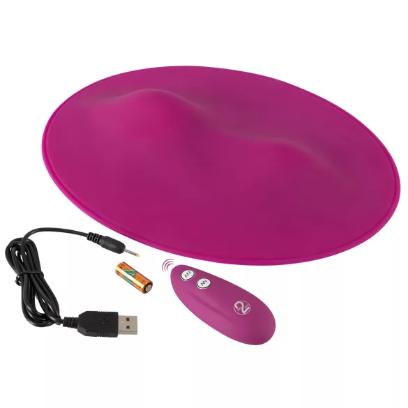 VibePad - vibrador almofada com 2 motores e controle remoto - lilás