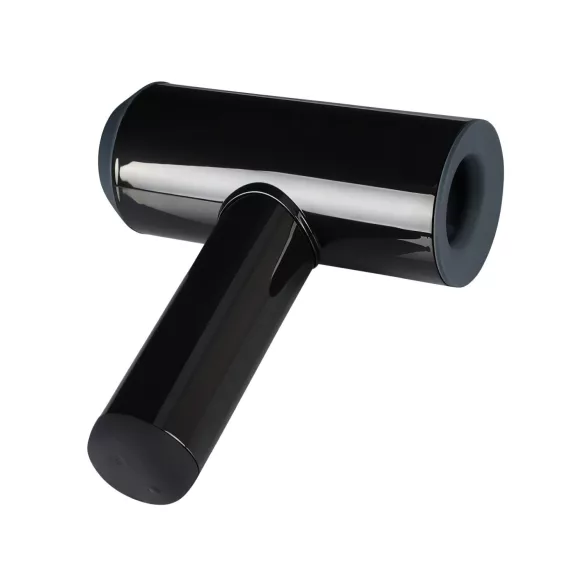 Rebel - masturbador vibratório com movimento ascendente (preto)