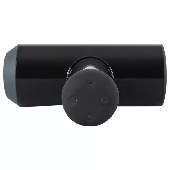 Rebel - masturbador vibratório com movimento ascendente (preto)