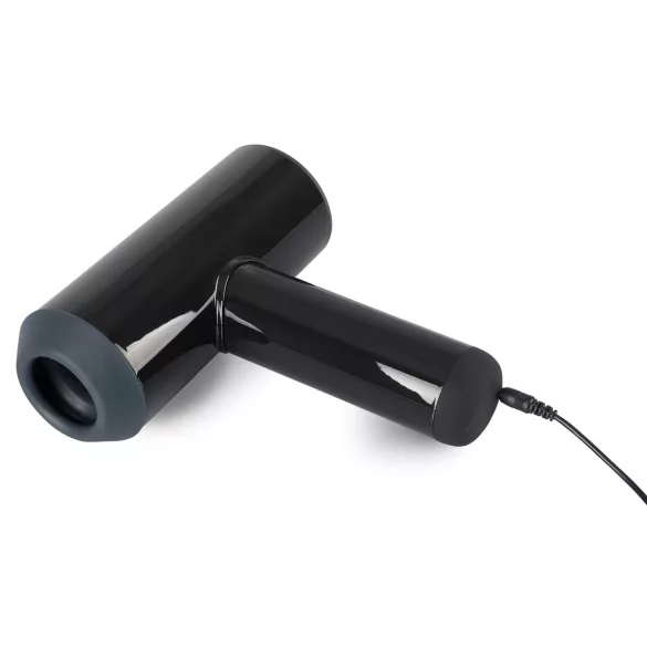 Rebel - masturbador vibratório com movimento ascendente (preto)