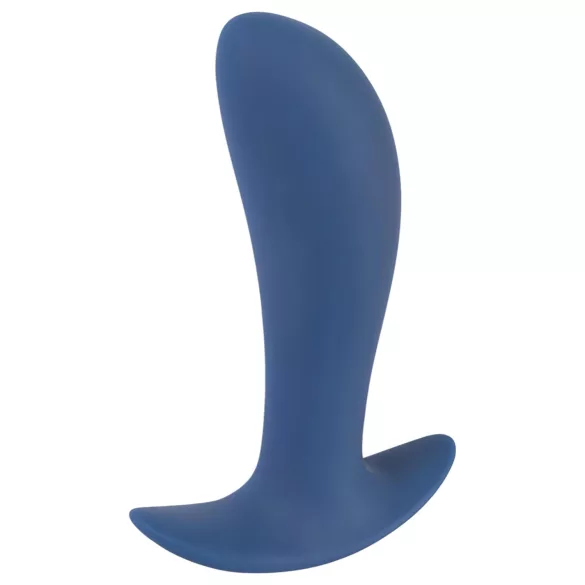 You2Toys - plug anal vibratório recarregável com controle remoto - silicone azul