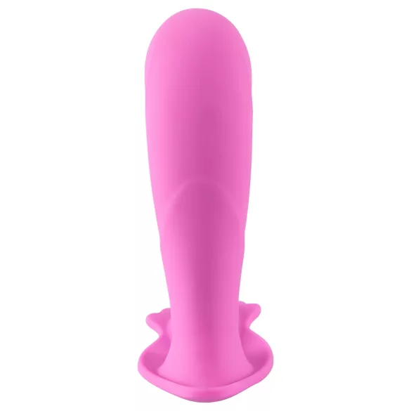 SMILE - vibrador para calcinha ponto G recarregável com controle remoto - rosa