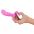 SMILE - vibrador para calcinha ponto G recarregável com controle remoto - rosa