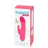Happyrabbit - vibrador rabbit pequeno recarregável - silicone rosa