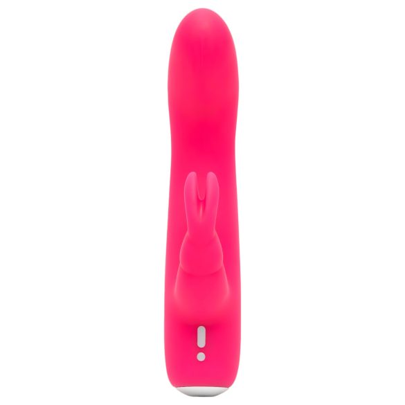 Happyrabbit - vibrador rabbit pequeno recarregável - silicone rosa