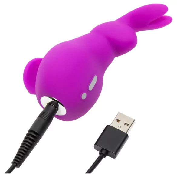 Happyrabbit - vibrador clitóris coelho - silicone lilás