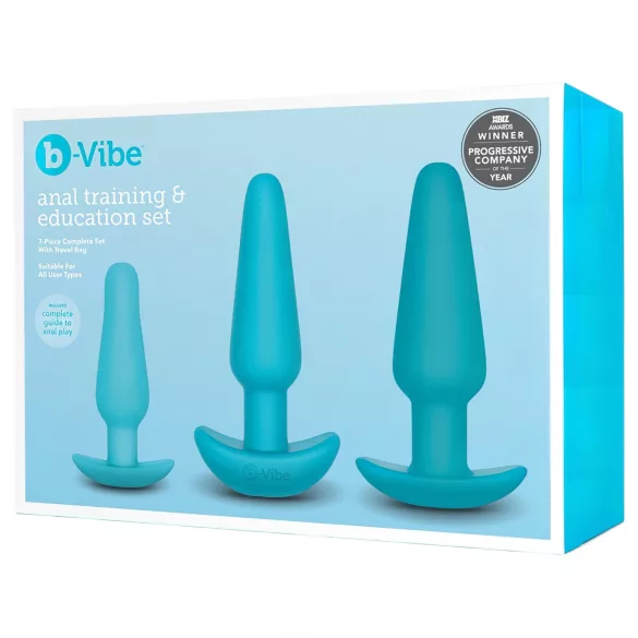 b-Vibe - kit plug anal completo - 7 peças