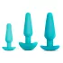b-Vibe - kit plug anal completo - 7 peças
