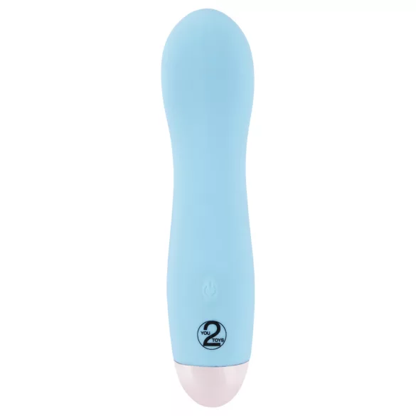 You2Toys - Cuties Mini Blue - vibrador de ponto G recarregável (turquesa)