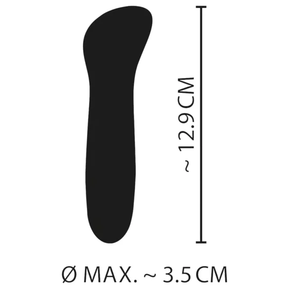You2Toys - Cuties Mini Blue - vibrador de ponto G recarregável (turquesa)