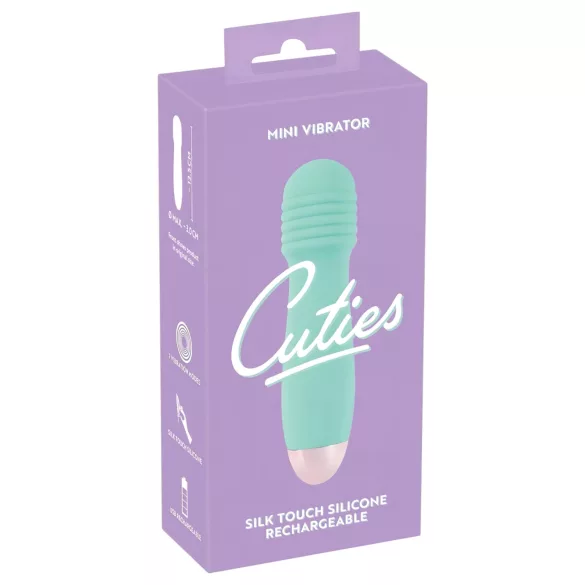 You2Toys - Cuties Mini Wand - vibrador massageador mini recarregável (verde)