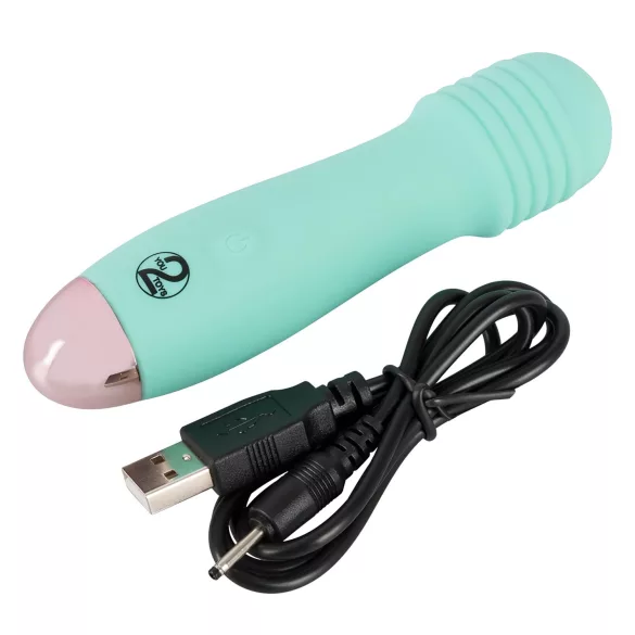 You2Toys - Cuties Mini Wand - vibrador massageador mini recarregável (verde)