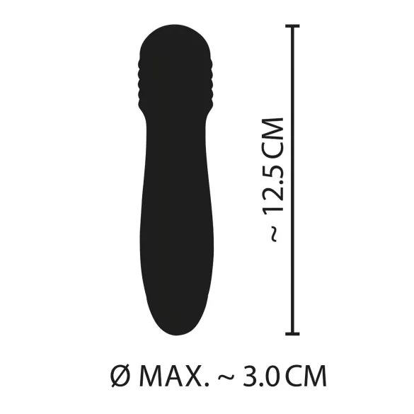 You2Toys - Cuties Mini Wand - vibrador massageador mini recarregável (verde)