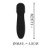 You2Toys - Cuties Mini Wand - vibrador massageador mini recarregável (verde)