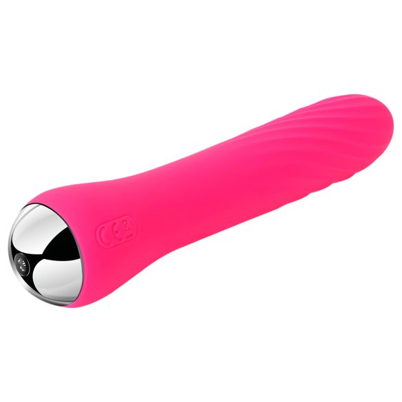 Svakom Anya - vibrador aquecedor recarregável tipo bastão - silicone vermelho