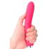 Svakom Anya - vibrador aquecedor recarregável tipo bastão - silicone vermelho