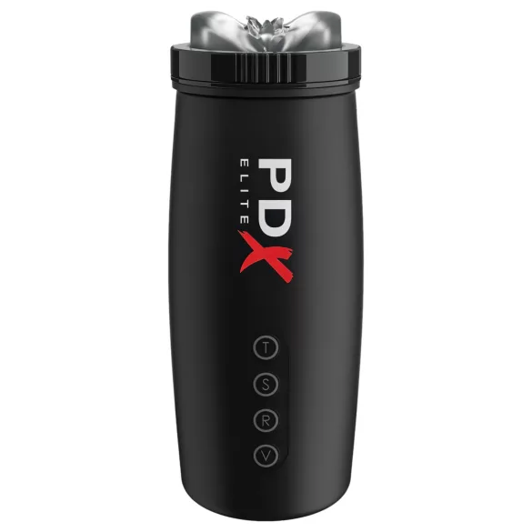 PDX Elite Moto Bator 2 - masturbador masculino automático com sucção preto