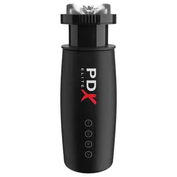 PDX Elite Moto Bator 2 - masturbador masculino automático com sucção preto