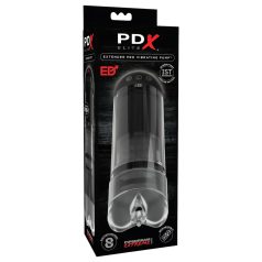   PDX Elite Extender Pro - masturbador masculino sugador e vibratório recarregável