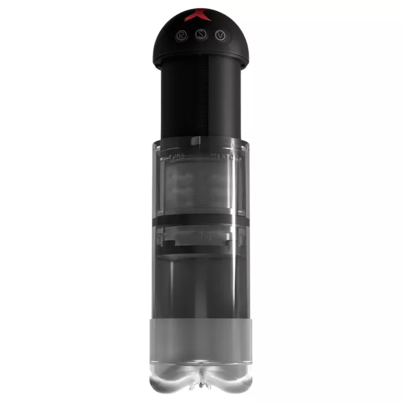 PDX Elite Extender Pro - masturbador masculino sugador e vibratório recarregável
