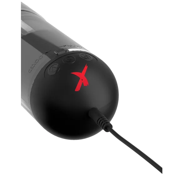 PDX Elite Extender Pro - masturbador masculino sugador e vibratório recarregável