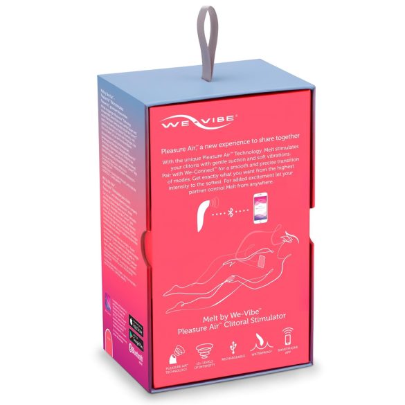 We-Vibe Melt - estimulador clitoriano a ar inteligente (coral)