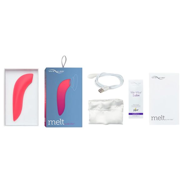 We-Vibe Melt - estimulador clitoriano a ar inteligente (coral)