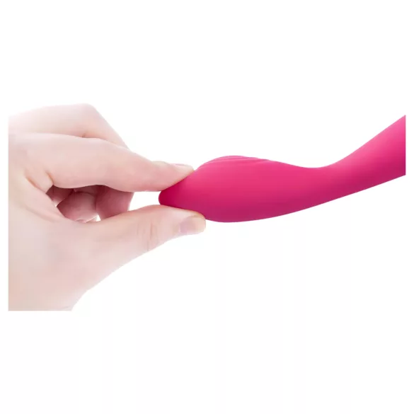 Svakom Iris - vibrador ponto G recarregável à prova d'água - vermelho
