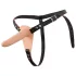 You2Toys - Strap-on vibrador recarregável - pele