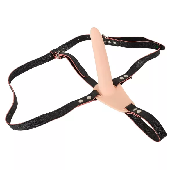 You2Toys - Strap-on vibrador recarregável - pele
