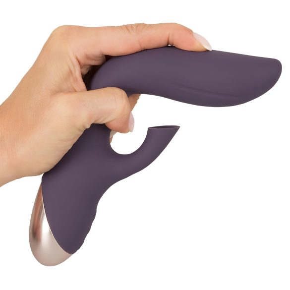 Javida - vibrador sugador de clitóris à prova d'água - lilás