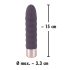You2Toys Elegant Diamond - vibrador varinha recarregável - lilás