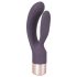 You2Toys - vibrador com estimulador clitoriano recarregável - lilás