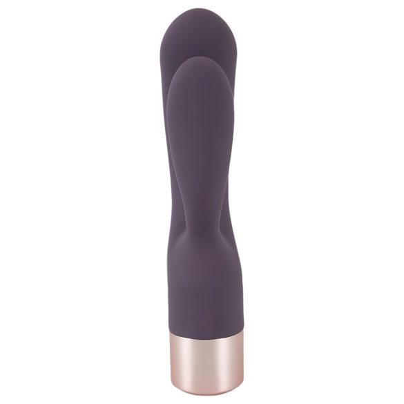 You2Toys - vibrador com estimulador clitoriano recarregável - lilás