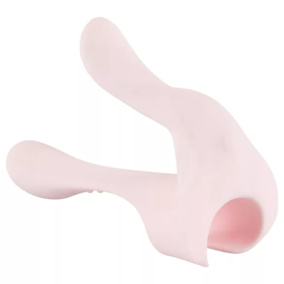 Couples Choice - vibrador casal 2 motores - silicone rosa