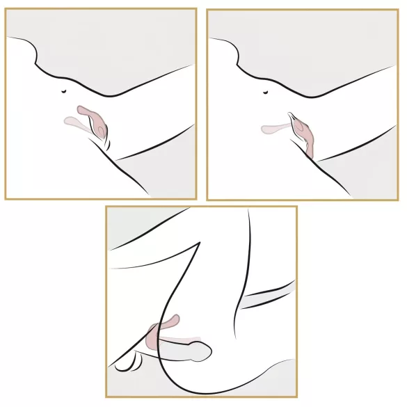 Couples Choice - vibrador casal 2 motores - silicone rosa