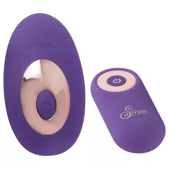 SMILE - vibrador clitóris com controle remoto recarregável - lilás