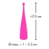 Couples Choice - vibrador clitóris recarregável - silicone rosa