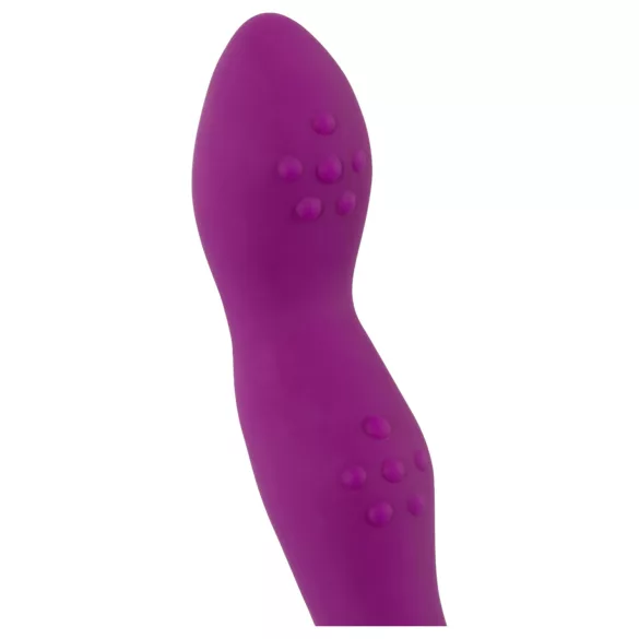 SMILE - vibrador ponto A e G flexível - silicone rosa